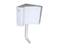 Regiplast 400 Réservoir D'angle semi-bas interrompable Blanc