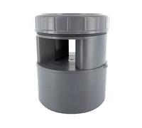 Regiplast Aérateur à membrane AM100 – PVC – ø 100–110 mm – Gris