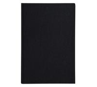 Registre 35x22,5cm 5x5 folioté 400 pages - Noir toilé