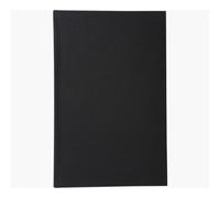Registre 36x22,5cm 5x5 folioté 200 pages - Noir