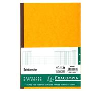 Registre échéancier piqûre 21 x 29,7 cm 80 pages Exacompta