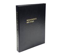 Exacompta Registre mouvements des titres 591E 32 x 24 cm