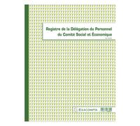 Registre piqûre délégués du personnel CSE Exacompta 6625E