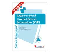 Registre spécial comité social et économique CSE - M010