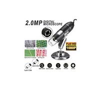 Réglable 1000x 2mp 1080p 8 led microscope numérique type-c/micro usb
