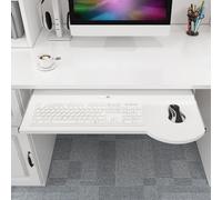Réglable avec Taturauszug coulissant et chublade - Plateforme extensible pour un usage domestique Design robuste et peu encombrant parfait pour l'efficacité de l'espace de travail
