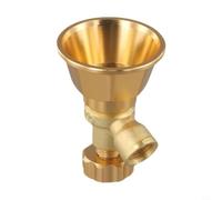 Réglable pour buse d'irrigation Vortex en cuivre 6,9 cm réglable | Construction en cuivre massif, résistant à l'usure, durable, sortie haute pression, contrôle du débit réglable