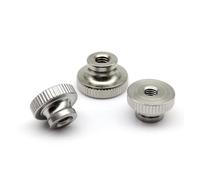 Réglage en double étape Écrou à pouce Serrer à la main | M3 M4 M5 M6 M8 M10 304 A2-70 Acier inoxydable GB806(2pcs M8)