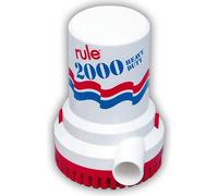 Rule Pumps Standard Sieres 2000gph High Capacity Manual Pump 24v Blanc