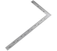Règle à angle droit - Equerre Couture - Inoxydable - 150x300mm - Angle de 90° - Outil de menuisier