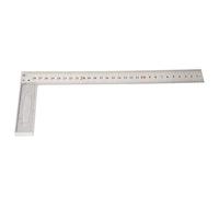 Règle à bord droit à 90 degrés en alliage d'aluminium de 30 cm Règle à angle droit Outil de mesure du bois de haute précision pour atelier de menuiserie Durable Antirouille Léger (Standard)