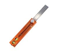 Règle À Niveau Outil Mesure Magnétique Précision | Règle de Marquage pour Bois avec Niveau à Bulle pour Construction Aménagement Menuiserie Porte Fenêtre Sol Étagère Mur