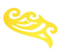 Règle à Patron Courbe Française pour Couture et Dessin, Jaune