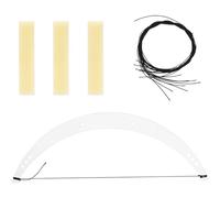 Règle à Sourcils en Acrylique Forme Arc, Mesure Précise pour Débutants | Compatible Pochoir, Usage Maquillage Permanent et Tatouage Cosmétique, 1 Pièce Transparente