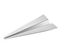 Règle AIRPLANE 25 cm, argent, Philippi