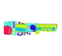 Maped Règle plate Kidy Grip – Plastique 20 cm – Coloris aléatoire