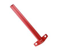 Règle carrée en T en d'aluminium - Marquage de précision, aiguille de déchirement du bois, outil de dessin d'architecte, règle de mesure de 300 mm à 400 mm, accessoires de menuisier en métal