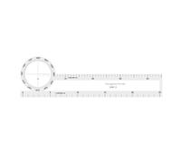 Règle coulissante multifonctionnelle pour tracé de navigation marine en vol avec sauvegarde électronique facile à utiliser et échelle de calcul conviviale
