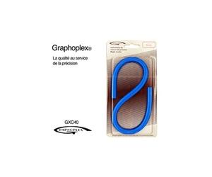 Règle courbe flexible 40cm - graphoplex