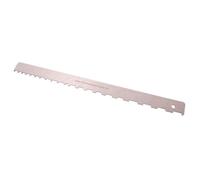 Règle crantée de manche de guitare en acier inoxydable, outil Luthier de règle de manche de guitare, outil cranté à bords droits