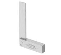 Règle D’angle Droit en L en Acier au Carbone pour Menuiserie | Base Large Épaissie, Finition Fine et Dureté Renforcée, Format Portable, pour Gabarit et Marquage Précis