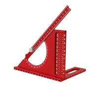 Règle d'angle multiple, équerre 3D multiangle, rapporteur triangulaire de charpentier multi-angle, outil avec rapporteur pour charpentiers et techniciens