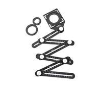 Règle d'angle - NEO - 6 bras - Aluminium - Plastique ABS - Longueur 0-6 cm