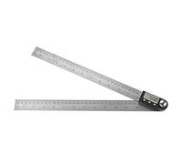Règle D'angle Numérique 2 En 1 Angle Finder 0-300mm 360 ° Acier Inoxydable Rapporteur Electronique Goniomètre Jauge Règle Écran LCD Avec Fonction De Verrouillage