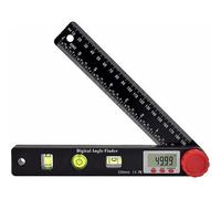 Règle D'angle Numérique, Rapporteur, Niveau À Bulle, Goniomètre Numérique, Jauges D'angle 360° 230 Mm Avec Niveau À Bulle Horizontal Et Vertical, Écran Lcd