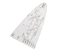 Règle de cosinus Règle de parabole dotée d ' une poignée anti-fatigue pour une utilisation prolongée dans les cours de calcul et l ' outil de mesure d ' esquisse