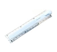 Règle de dessin 30 cm outil de mesure pliable, Blue | Utilisation du bureau, tâches de dessin de base