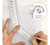Règle De Dessin Géométrique Pliante, Ligne Mathématique Multifonctionnelle, Modèle De Géométrie, Mesure D'Angle, Outil De Dessin