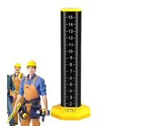 Règle de hauteur égale - Pose de carrelage, outil de positionnement de niveau, jauge d'élévation horizontale, outil manuel professionnel | Lot de 2 règles en acier inoxydable 150 mm et 300 mm, niveau