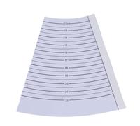 Règle de mesure conique durable pour bagues facile à lire pour colliers, bijoux, bijoux