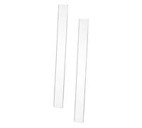 Règle de Nivellement Pâtisserie 1 Paire en Acrylique | Bandes de Mesure D'épaisseur, Guidage pour Rouleau à Pâtisserie, Accessoires pour Pâte