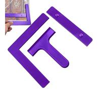 Règle de peinture à points, guide d'alignement de perçage, gabarit de positionnement des points de précision, aide à la mesure artisanale, outil de pointillement d'art débutant, projets créatifs à