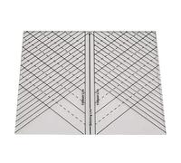 Règle de pochoir droite transparente pour couture, 1/4 coutures | Règle de pochoir droite à coudre transparente, coutures 1 / 4 précises pour un marquage de couture facile à
