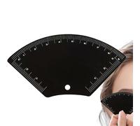 Règle De Sourcils - Gabarit Réutilisable Rapide Pour Dessin Sourcils,Accessoire Cosmétique Pour Coiffeuse Spa Bureau Dorm Voyage Fêtes Mariage Coiffeur Poche