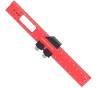 Règle de Traçage du Bois de 200 mm,Alliage D'aluminium Butée Coulissante Outils,Règle Carrée de Poche de Type T,Règles de Travail du Bois pour le Traitement Mécanique du Travail du Bois