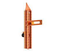 Règle de travail du bois - Outil de mesure magnétique à 4 côtés, règle de précision en métal multi-angle, équerre réglable pour menuisier, construction, coupe de carrelage, sols