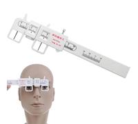 Règle Distance Pupillaire PD 20cm Plastique | Outil léger pour lunettes, montures, mesure PD à domicile, optique, lecture claire, trousse et usage ponctuel