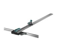 Règle en T avec Découpeuse Parallèle pour Plaques de Plâtres - wolfcraft - Longueur de Coupe Max. 1000 mm - 4008000