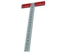 Règle en T, Règle en Métal de 15 Cm, Règle Carrée en T en Alliage D'aluminium, Outils de Dessin, Règle D'architecte, équerre, Règle de Dessin, Tsquare, Truler, Triangle
