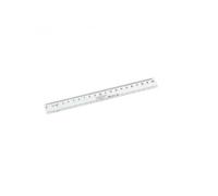 Regle faibo plastique incolore 20 cm