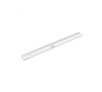 Regle faibo plastique incolore 30 cm