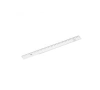 Regle faibo plastique incolore 40 cm