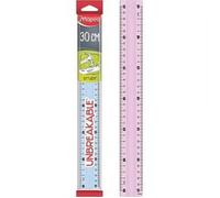 Règle flexible 30 cm MAPED - disponible en 3 couleurs