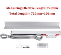 Règle linéaire optique - KA300 - Longueur de mesure 720 mm - Résolution 5 µm - Signal TTL - Pour tour et fraiseuse - Vert