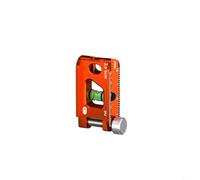 Règle magnétique pour mini niveau, alliage d'aluminium massif avec fioles multi-angles (0/30/45/90), rainure en V pour tuyaux, métrique et pour échelle impériale, outil de poche compact pour