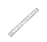 Regle Metal Règle en acier inoxydable 150/200/300/400/500 mm, centimètre, millimètre, bord droit, mesure de précision(150mm)